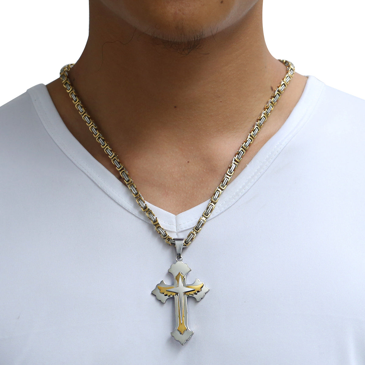 Marco Cross Pendant Necklace
