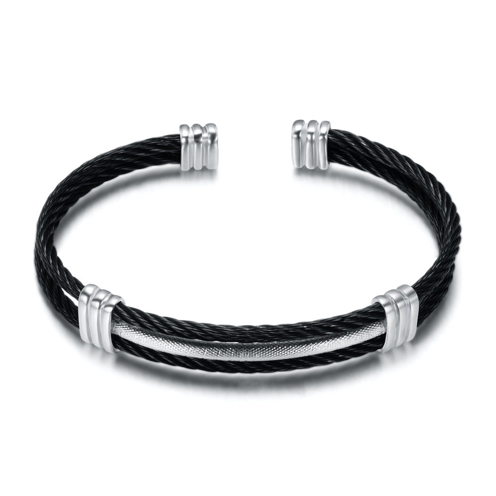 Spring Wire Titanium Steel Bracelet