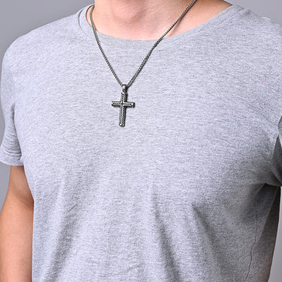 Diego Cross Pendant Necklace