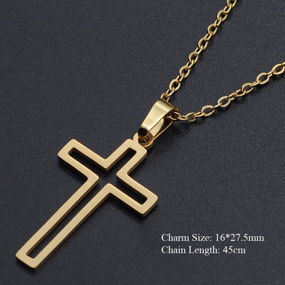 Joshua Cross Pendant Necklace