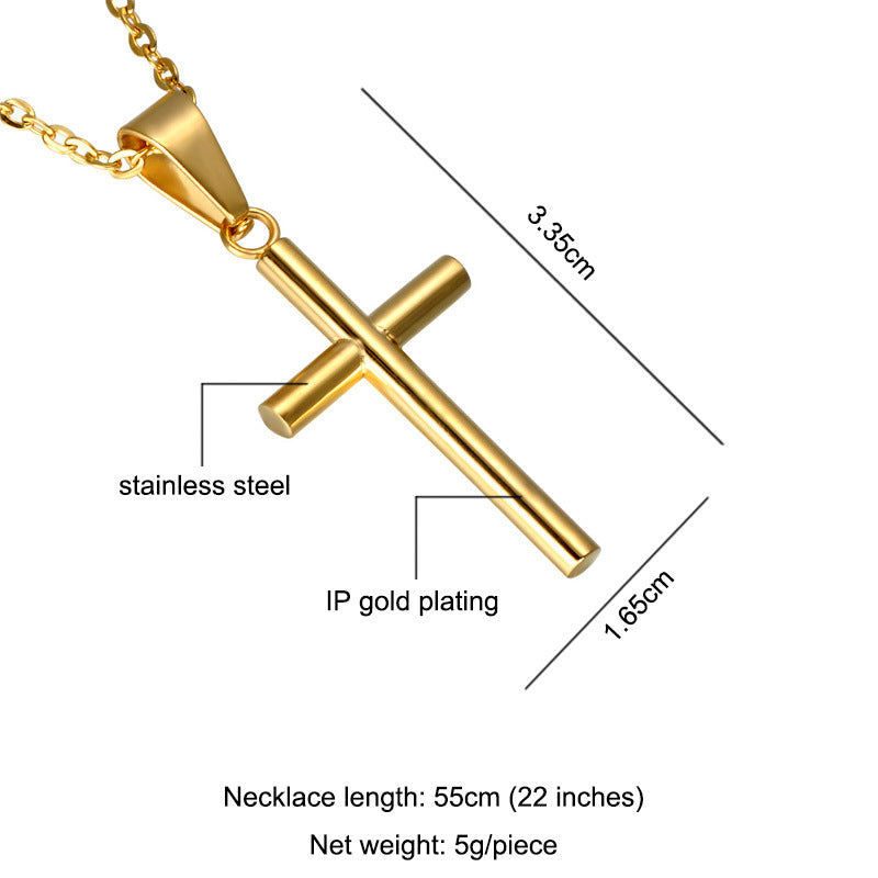 Xander Cross Pendant Necklace