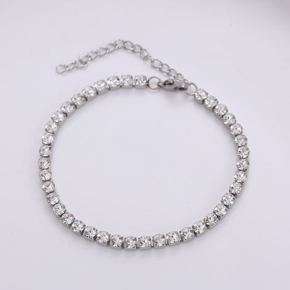 BONI™ Zirconia Tennis Chain Necklace + Free Matching Bracelet