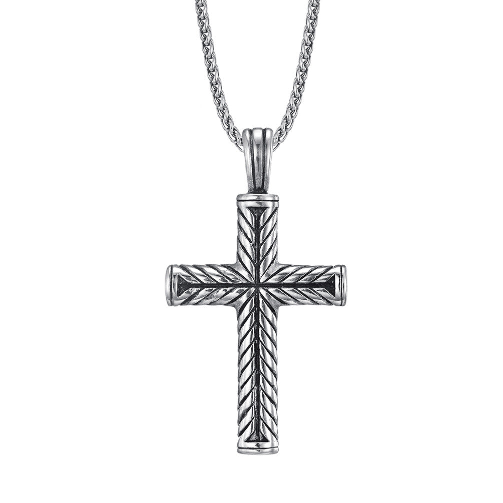 Diego Cross Pendant Necklace