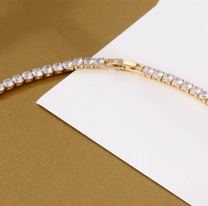 BONI™ Zirconia Tennis Chain Necklace + Free Matching Bracelet