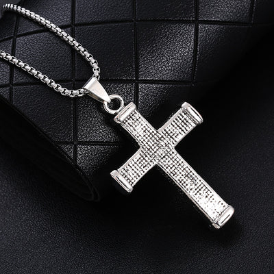 Dorian Cross Pendant Necklace