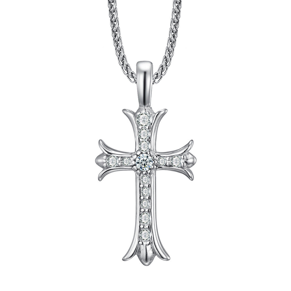 Giannis Cross Pendant Necklace