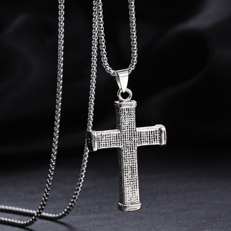Dorian Cross Pendant Necklace