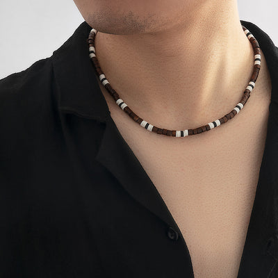 Bohemian Style Bead Men's Necklace
